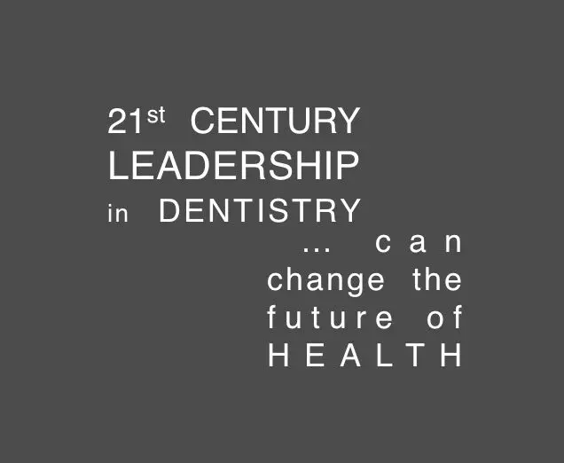 A quote about dentistry and the future of health.