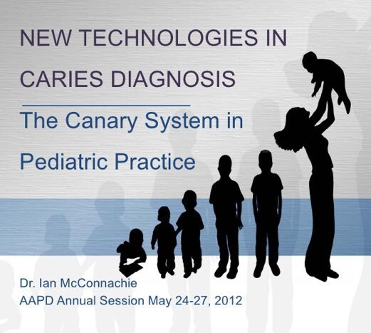 A poster of the canary system in pediatric practice.