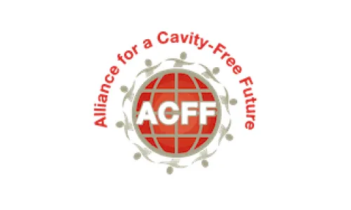 A logo of alliance for a cavity free future