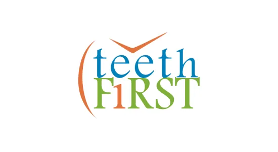 A picture of the teeth first logo.