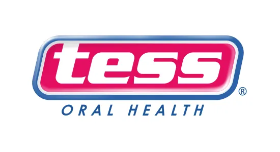 A logo of tess oral health